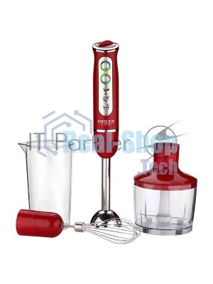 Блендер Delta LUX DL-7039B 800Вт красный