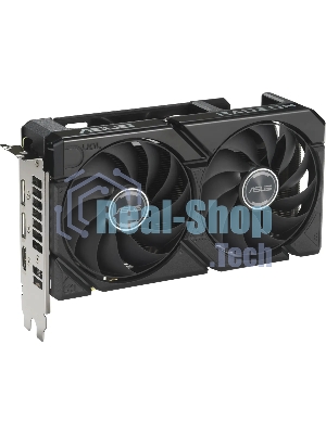Видеокарта Asus PCI-E 5.0 DUAL-RX9060XT-16G AMD Radeon RX 9060XT 16Gb 128bit GDDR6 2550/20000 HDMIx1 DPx2 HDCP Ret