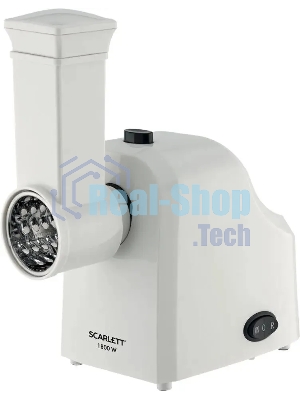 Мясорубка электрическая Scarlett SC-MG45M20 белый, 1800 Вт, 2.0 кг/мин, реверс, защита от перегрузки, насадки - 6