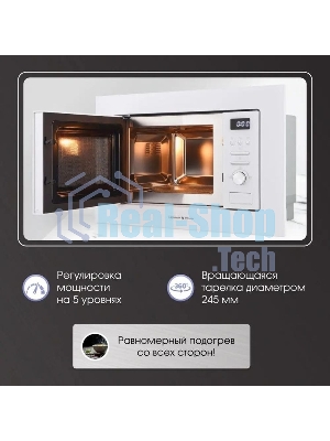 Встраиваемая микроволновая печь Zigmund & Shtain BMO 16.202 W