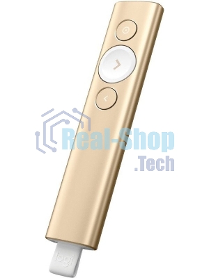 Презентер/ Logitech PRESENTER, SPOTLIGHT GOLD R-R0011