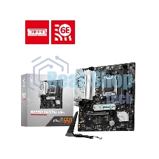 Материнская плата MSI B650M GAMING WIFI, AM5, AMD B650, 2xDDR5, 4xSATA, 2xM.2, 1xPCIe 4.0 x16, 1xPCIe 3.0 x1, 1xDP, 1xHDMI, 1x2.5Gb LAN, Wi-Fi 6E, Bluetooth 5.3, 1xUSB-C 5Gbps, 3xUSB-A 5Gbps, 2xUSB-A 2.0, 1xS/PDIF, 5x3.5 мм, 7.1, mATX