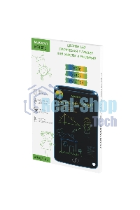 Графический планшет LCD для заметок и рисования Maxvi MGT-02С blue