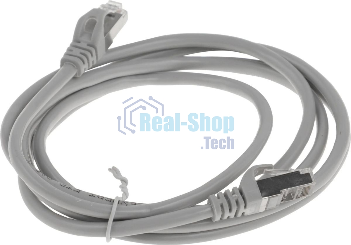 Патч-корд Premier PP6-2M 10000Gbит/с FTP 4 пары cat.6 CCA molded 2м серый RJ-45 (m)-RJ-45 (m)