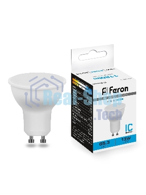 Лампа светодиодная Feron LB-960 LED 13вт 230в GU10 дневной