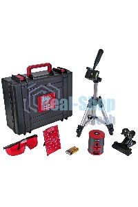 Нивелир лазерн. Elitech ЛН 2К 2кл.лаз. 635нм цв.луч. красный 2луч. (201468)