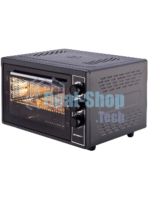 Мини-печь Kraft KF-MO3801BL, черный, 38 л.