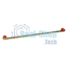 Шина заземления Lanmaster TWT-EBARH-1U-15X3/20 дл.482мм шир.15мм