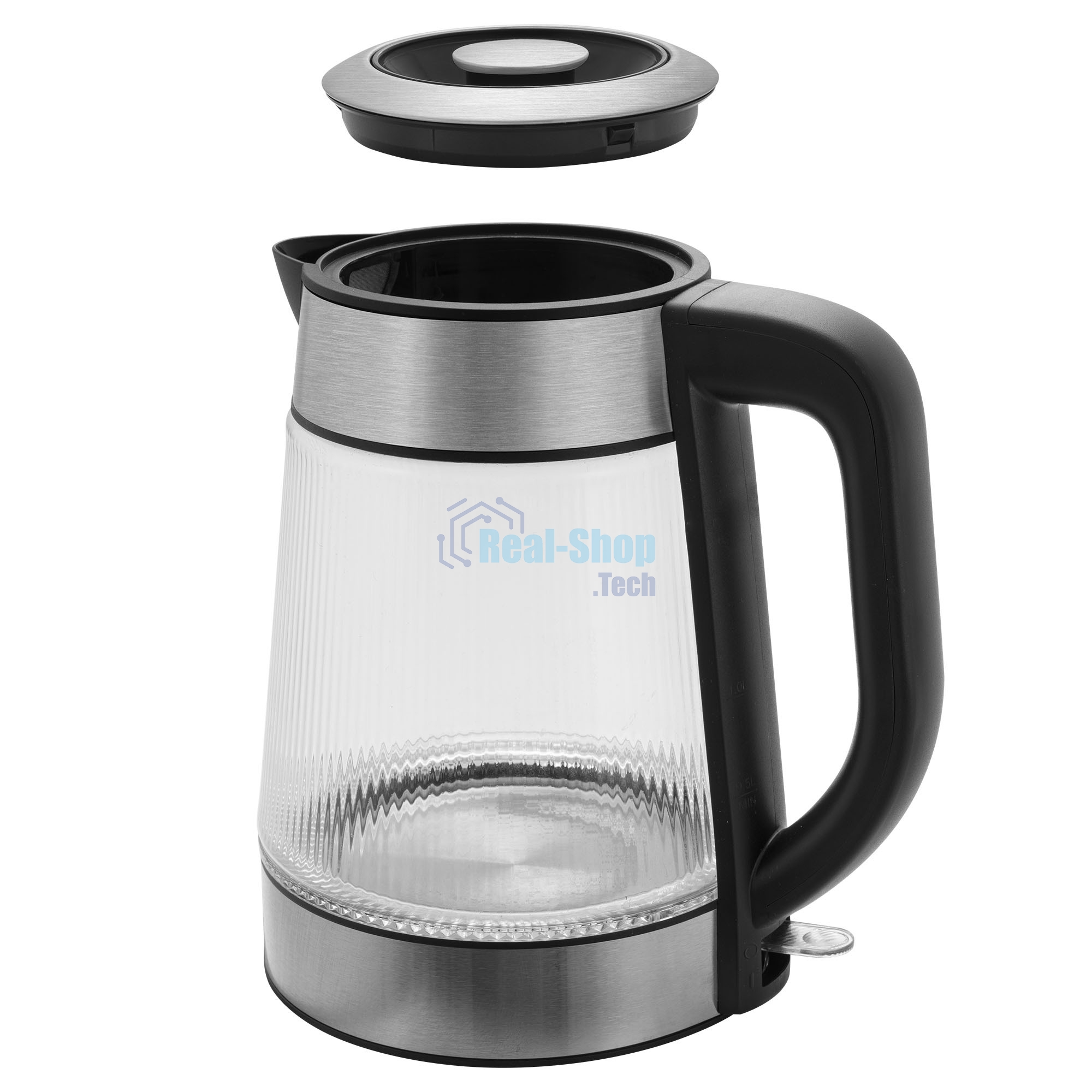 Чайник электрический Vitek VT-8825 1.8л. 2200Вт прозрачный корпус: стекло