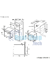 Духовой шкаф электрический HOMsair OEM6010WH белый