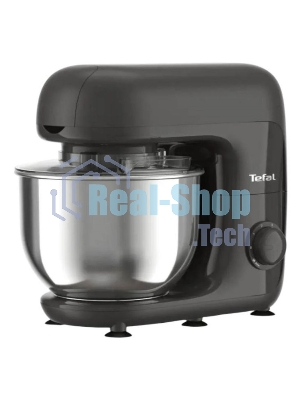 Кухонная машина Tefal Bake Essential QB161H38, черный/серебристый