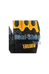 Перчатки универсальные Denzel 68003 усиленные, с защитными накладками, размер 10