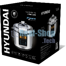 Мультиварка-скороварка Hyundai HYMC-2406 6л 1000Вт серебристый/черный