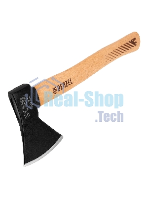 Топор Denzel 800 г, кованый, буковое топорище