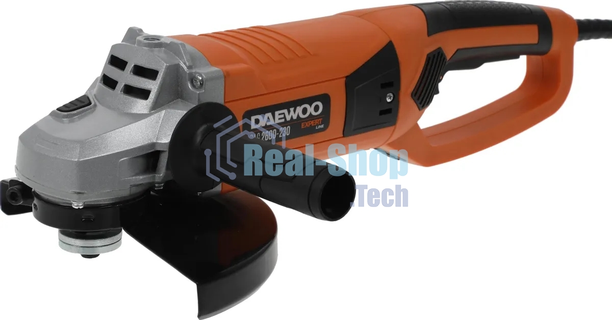 Угловая шлифовальная машина (болгарка) DAEWOO DAG 2600-230 2600Вт 230мм 6600об/мин