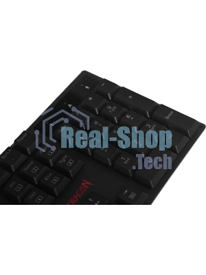 Клавиатура проводная Redragon Apas, USB, черный