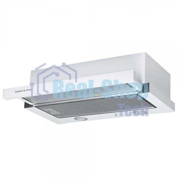 Вытяжка встраиваемая Zigmund & Shtain K 017.6 W белый, 60 см, 700 куб. м/ч, 51 дБ