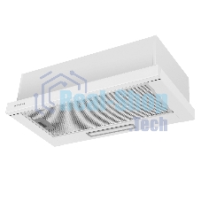 Вытяжка телескопическая Maunfeld Clyde 50 белое стекло, 46 см, 600 куб. м/ч, 56