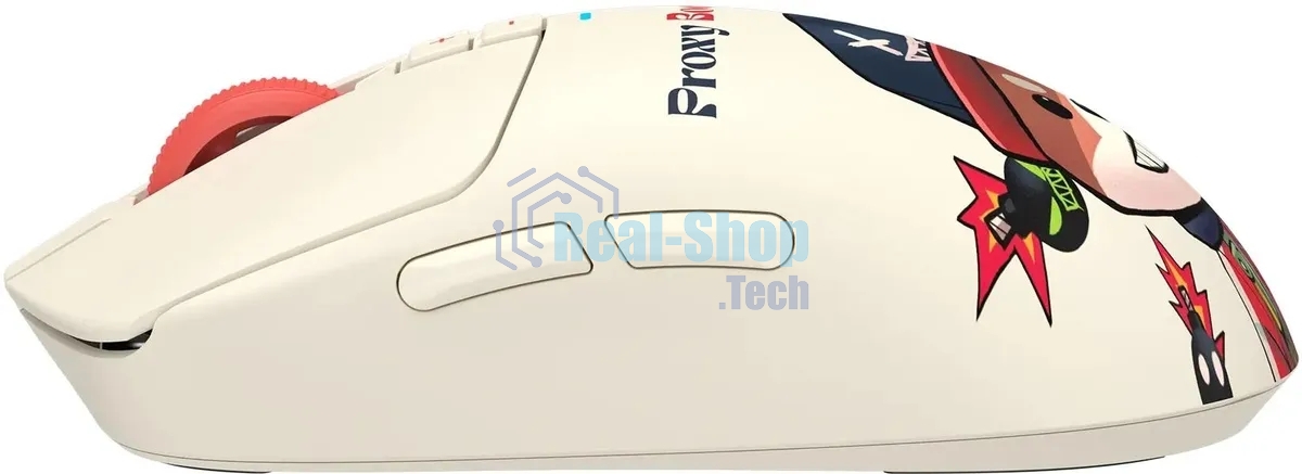 Мышь беспроводная/проводная A4Tech Bloody R72 Ultra Proxy Boom бежевый, 20000 dpi, радиоканал, USB, кнопки - 7