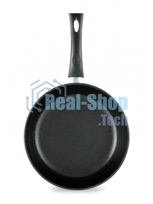 Сковорода НМП 9124 круглая/ручка несъемная (без крышки) черный