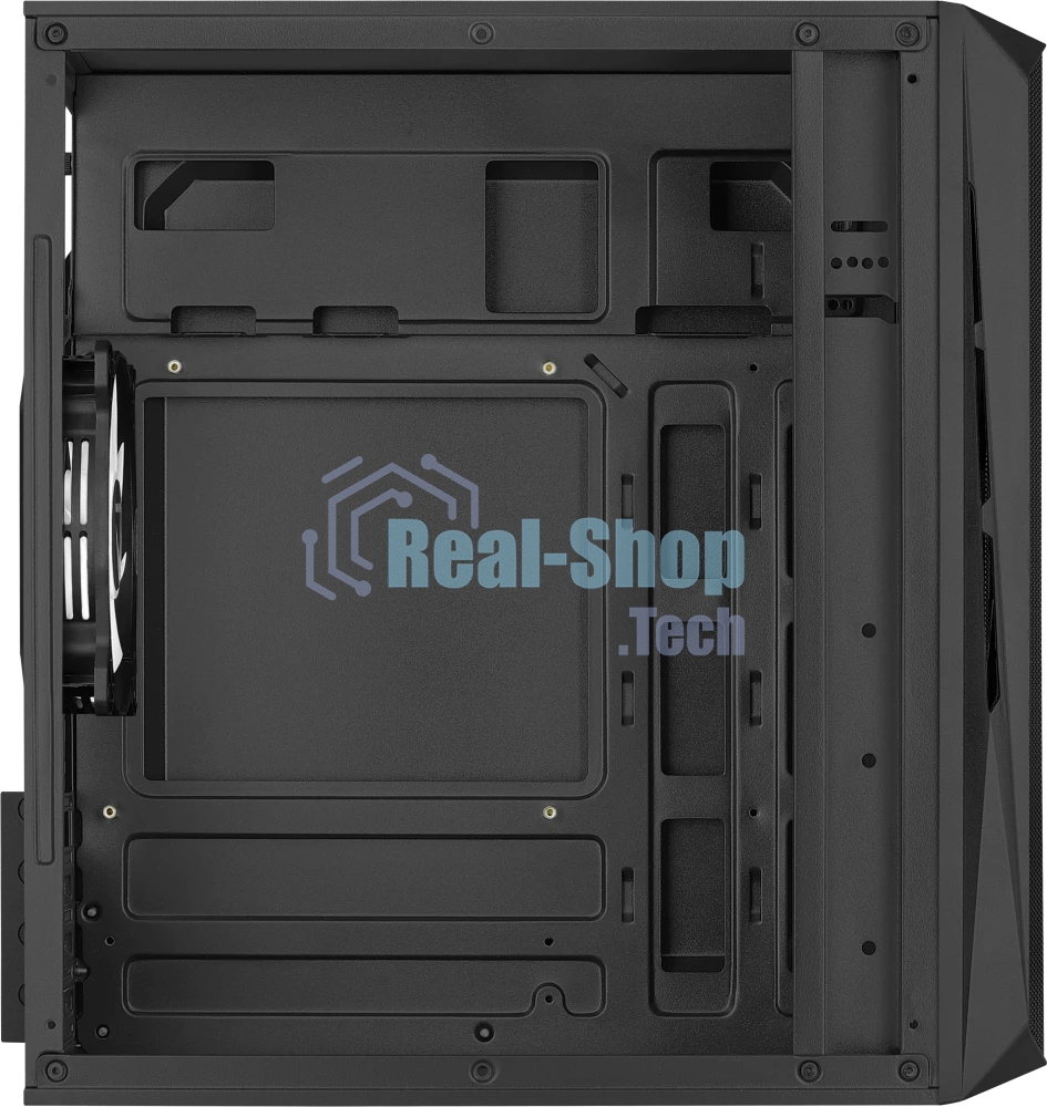 Компьютерный корпус Aerocool/Formula V Line CS-107 Plus mATX USB 3.0x1/USB 2.0x1/audio черный
