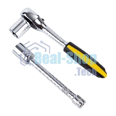 Набор торцевых ключей 12 шт Deli DL0012T 1/4 Материал: 50BV30. В набор инструментов входят:10 шт. гнездо серии 6,3 мм (5 6 7 8 9 10 11 12 13 14 мм)1x 4 удлинитель1x 45T трещотка.