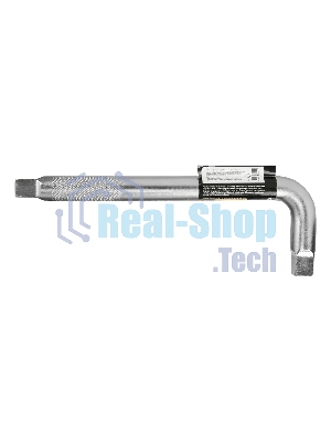 Вороток Г-образный Denzel 300x100 мм, квадрат 3/4