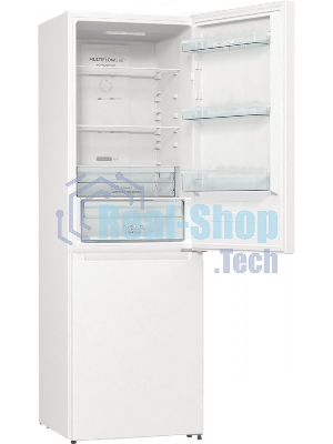 Холодильник Gorenje NRKP61EA2W4 белый двухкамерный 203/99л морозилка снизу, No Frost