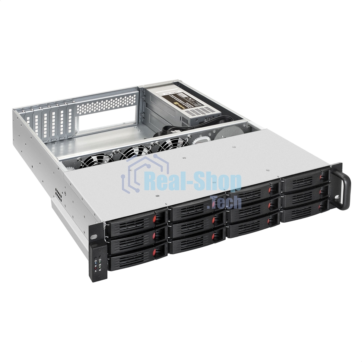 Серверный корпус ExeGate Pro 2U550-HS12 (RM 19