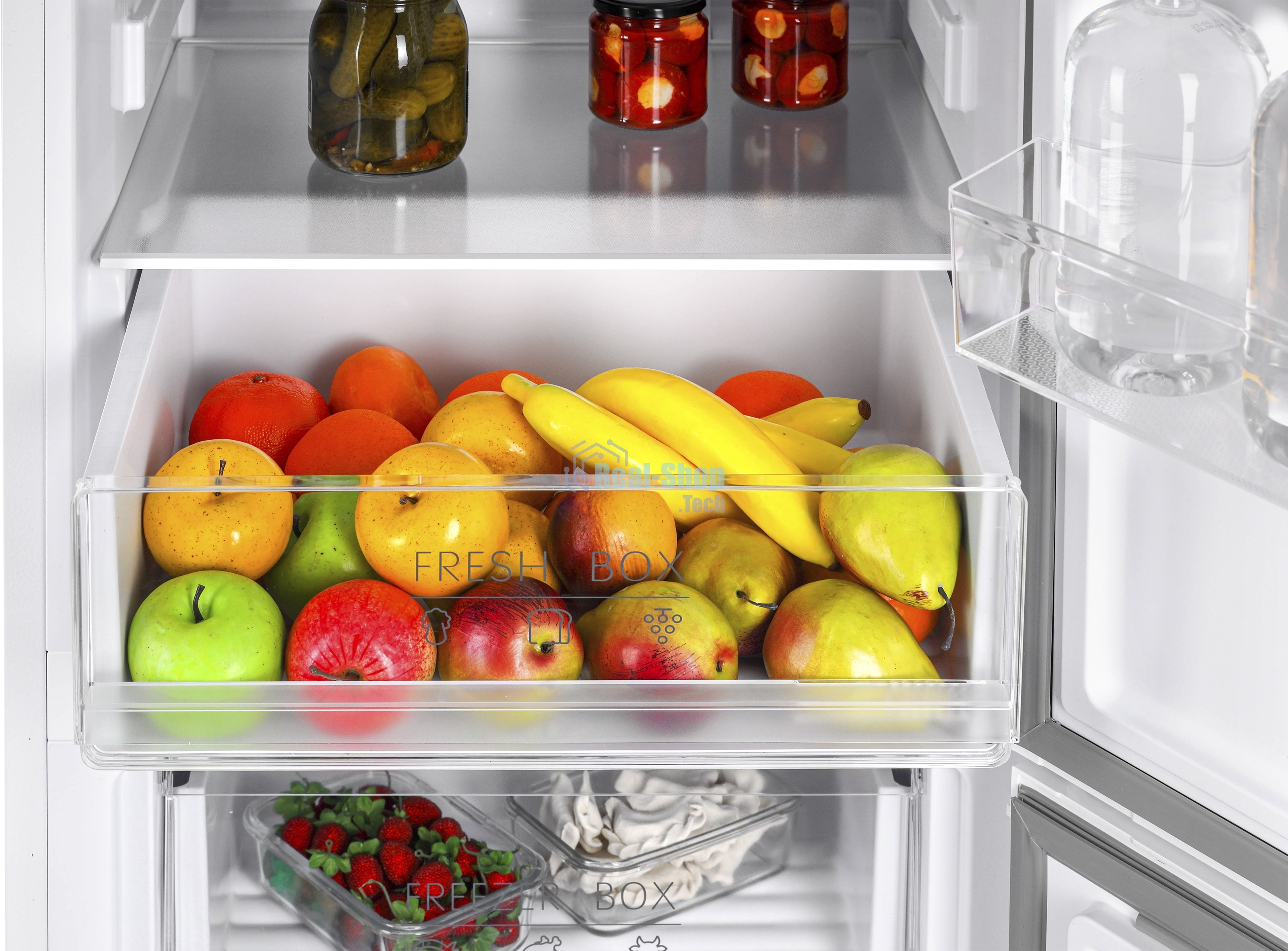 Холодильник Nordfrost RFC 390D NFW белый двухкамерный 240/95л морозилка снизу