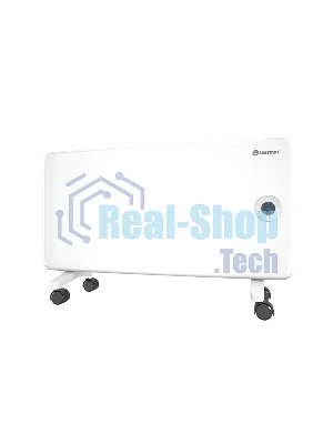 Конвектор электрический Thermex Frame 1500E белый, 1500 Вт, 20 м2, термостат, дисплей