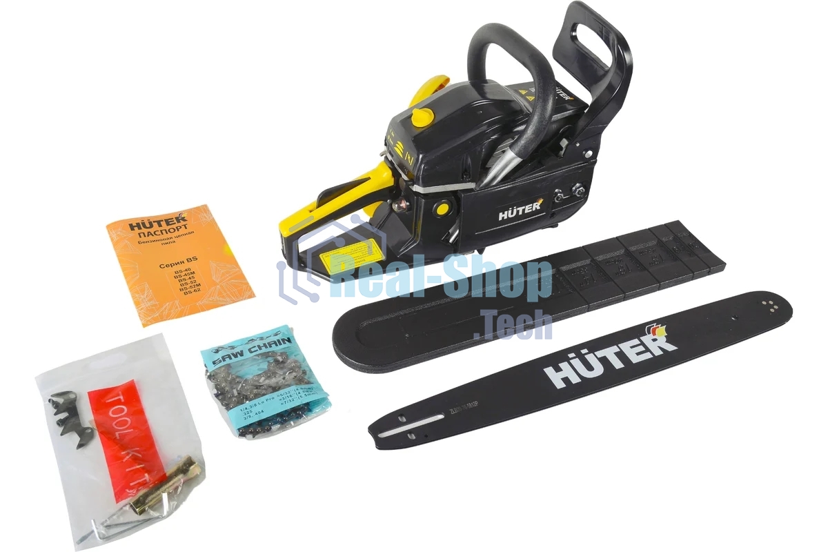 Бензопила Huter BS-2300М 2300Вт дл.шины:16