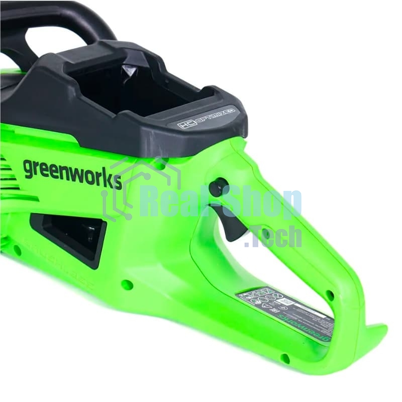 Цепная пила аккумуляторная GreenWorks GD40CS20X, 40V, 40 см, 2000 Вт, бесщеточная, без АКБ и ЗУ (2008807)