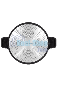 Кастрюля Maunfeld GALAXITE MF24GLX01CR 24 см, 4 л из литого алюминия со стеклянной крышкой