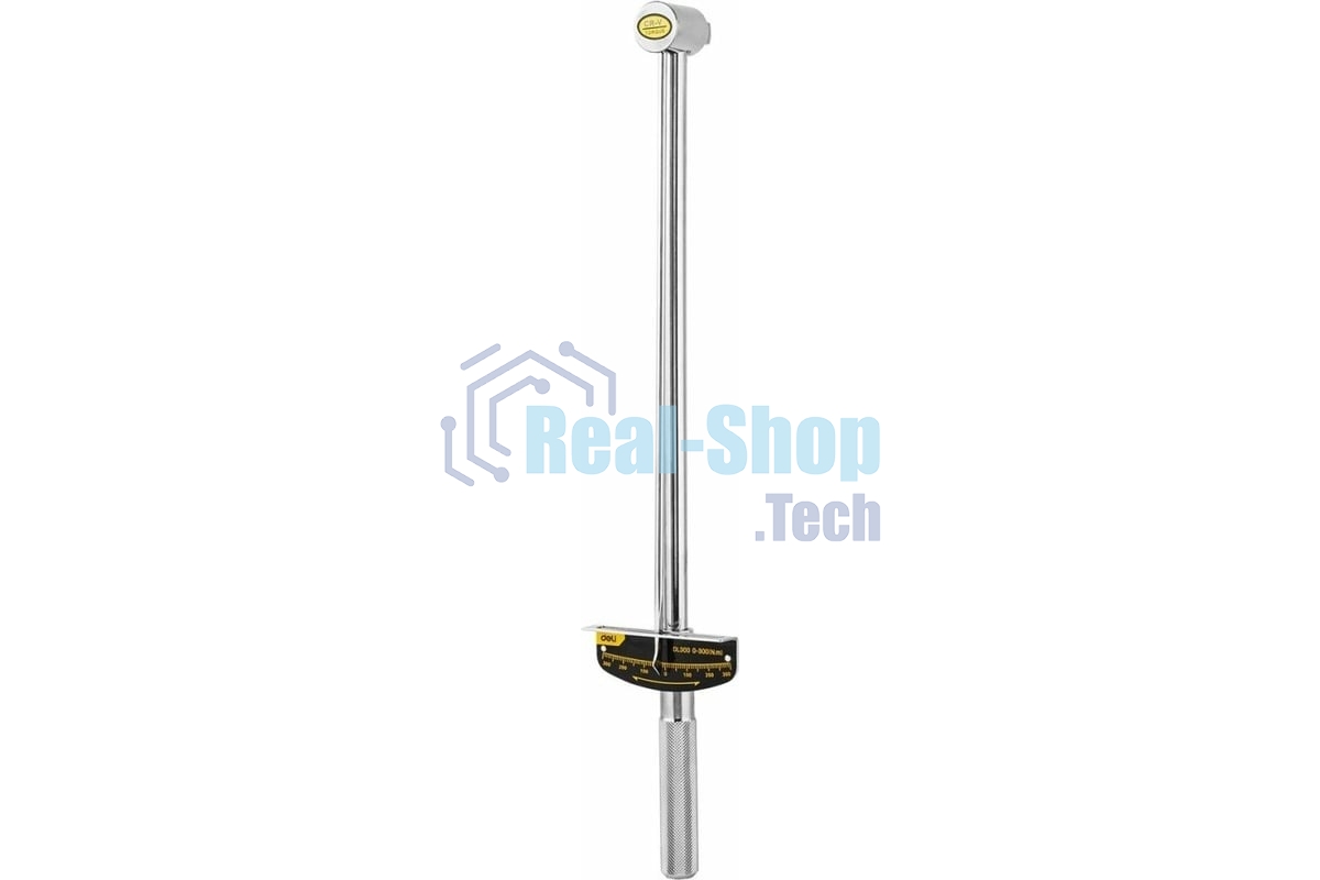 Динамометрический ключ Deli DL300 0-300Нм, 1/2