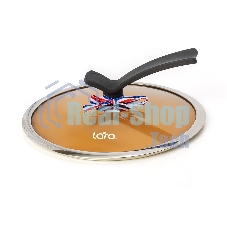 Сотейник Lara LR02-234 серия Orlean 28 см, 4.5 л, мрамор, Bronze, капсульное индукционное дно, крышка