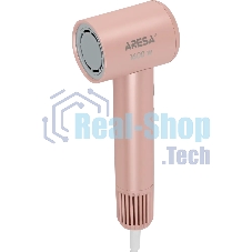 Фен ARESA AR-3234 розовый, 1600 Вт, ионизация
