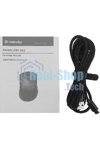 Мышь беспроводная Defender Delata GM-082 черный, 12000 dpi, радиоканал, Bluetooth, USB, кнопки - 6