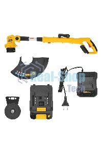 Триммер аккумуляторный Denzel GT-230, 230 мм, Li-Ion, 20 В