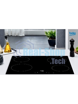 Встраиваемая электрическая варочная панель Beko HIC 64400 E, черный