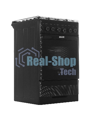 Плита газовая Gefest ПГ 5300-02 0046 черный, конфорок 4 шт, духовка 52 л, 50 см x 85 см x 58.5 см