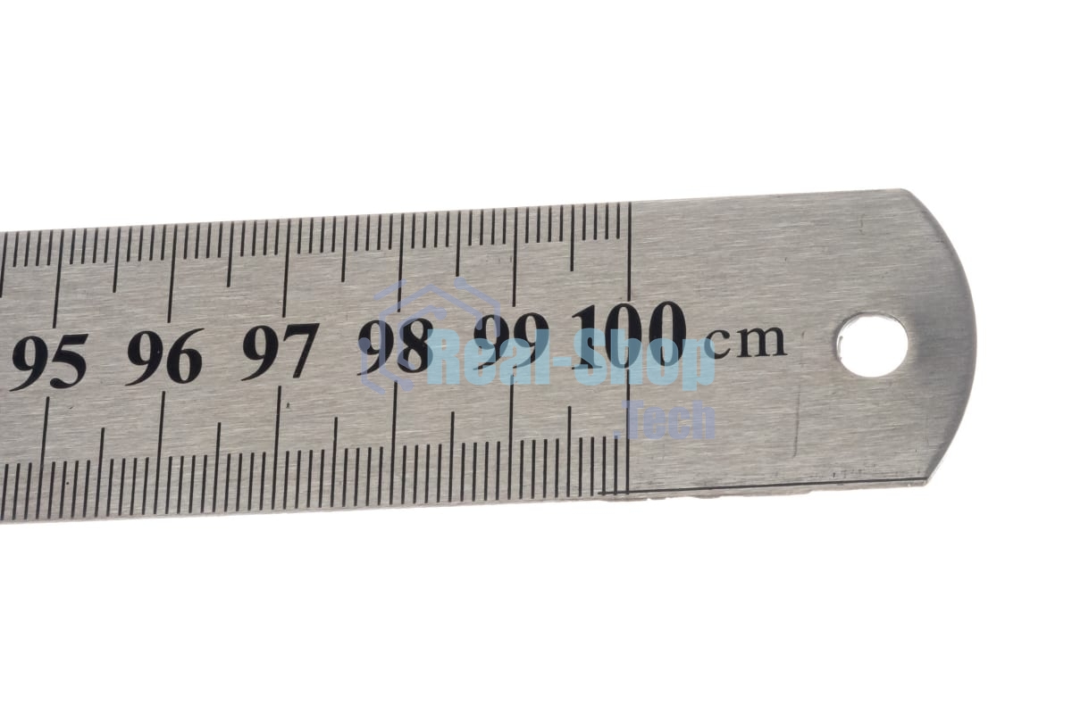 Линейка измерительная Sparta 1000 мм металлическая