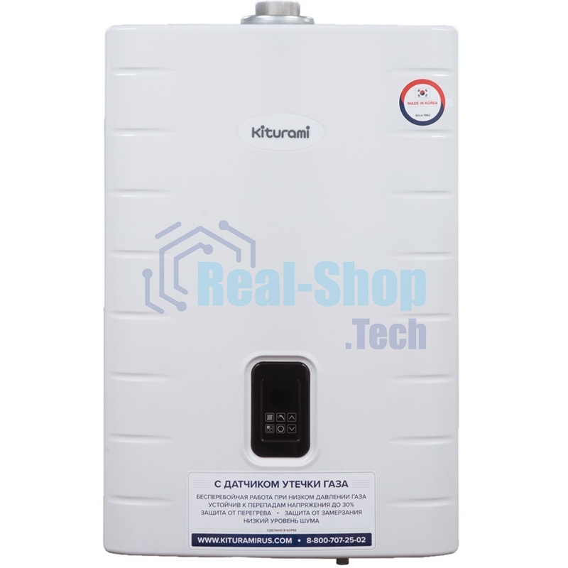 Котел газовый настенный двухконтурный KITURAMI World Alpha-24