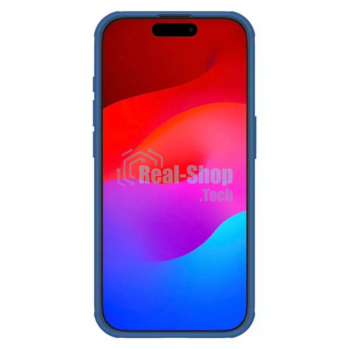 Чехол Super Frosted Shield Pro Magnetic Case, синий, (AP IP15 Pro)