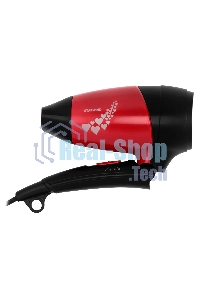 Фен Starwind SHD 7065 1400Вт черный/красный