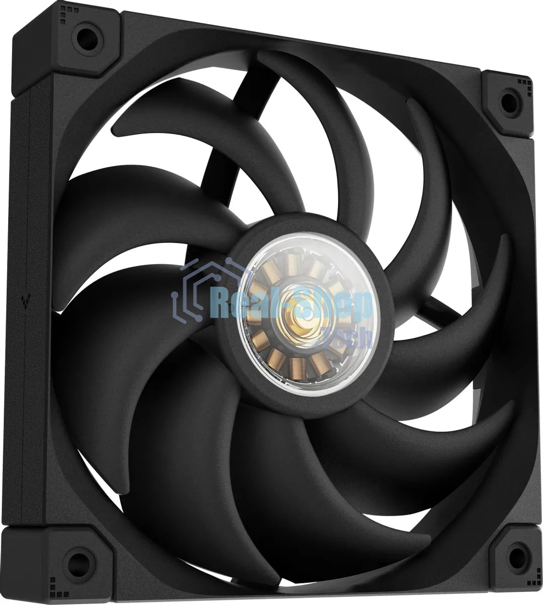 Вентилятор для корпуса DEEPCOOL FT12 черный, 120 мм, 2150 об/мин, 32 дБ, 4 pin