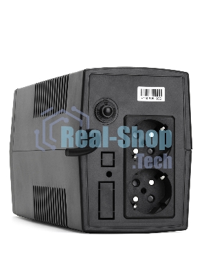 Источник бесперебойного питания Crown CMU-650X (650ВА/360 Вт; 2хEURO резервным питанием и фильтрацией; 12V/7AH х 1; пластик)