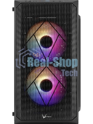 Компьютерный корпус Aerocool/Formula V Line CS-107 Plus mATX USB 3.0x1/USB 2.0x1/audio черный