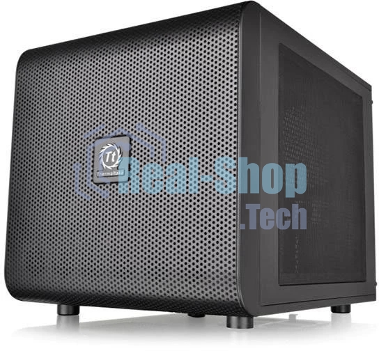 Компьютерный корпус Thermaltake Case Tt Core V21 CA-1D5-00S1WN-00 mATX/win/черный/USB 3.0/no PSU