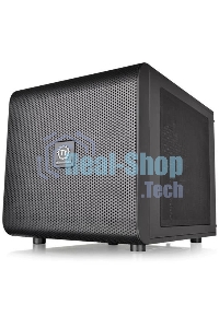 Компьютерный корпус Thermaltake Case Tt Core V21 CA-1D5-00S1WN-00 mATX/win/черный/USB 3.0/no PSU